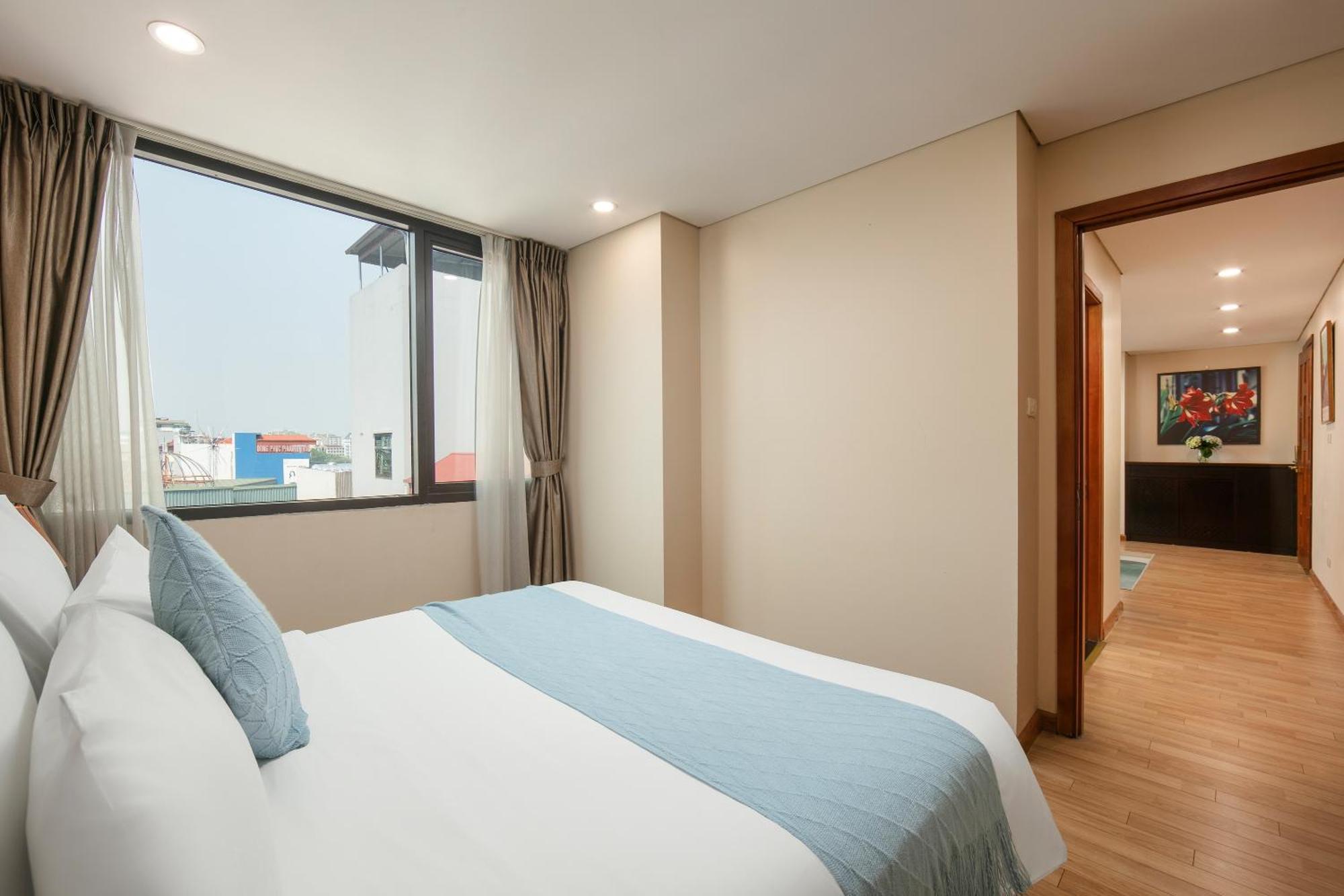 Hb Serviced Apartment - 121B Quan Hoa Hanoi Exterior photo