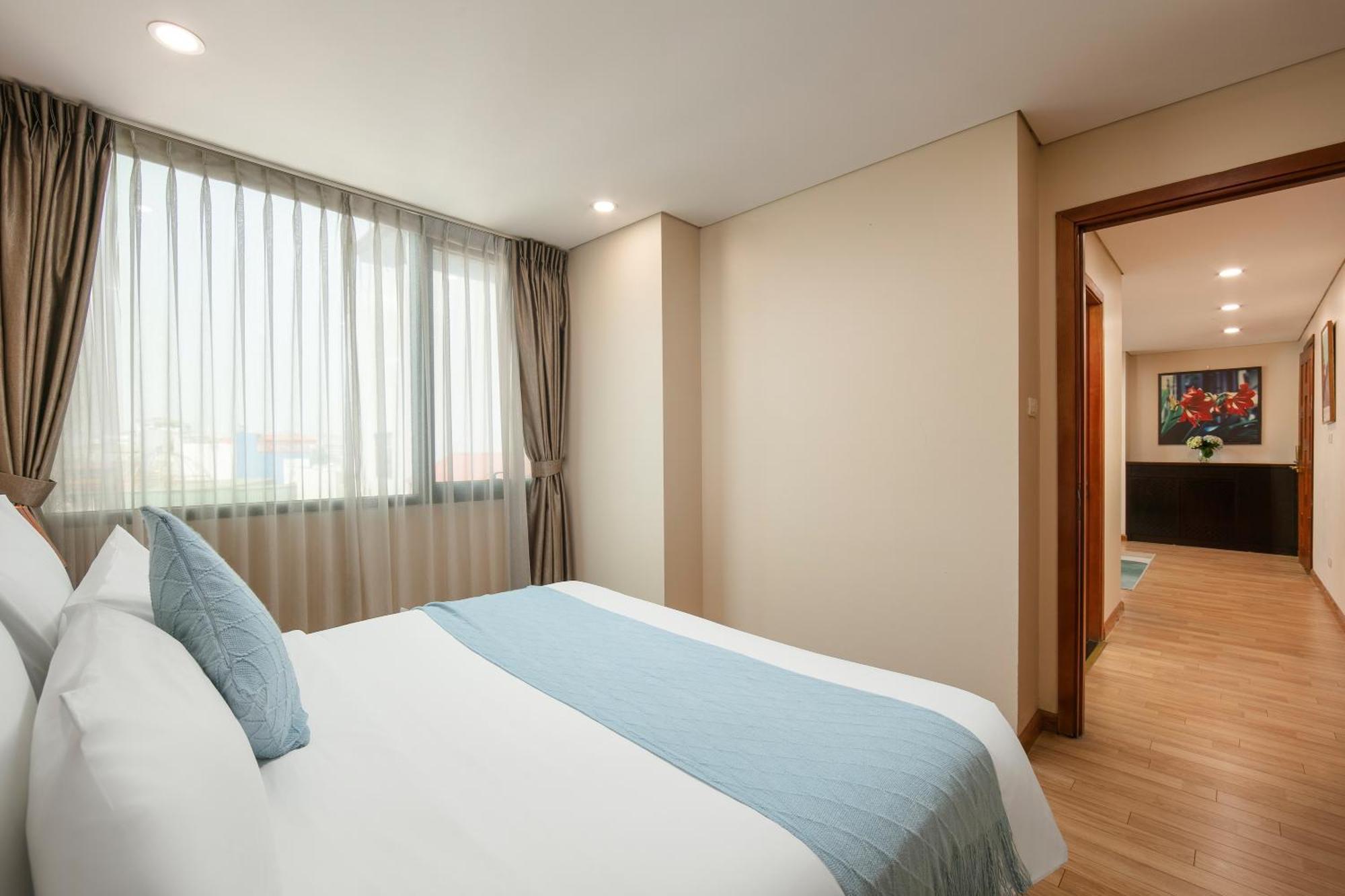 Hb Serviced Apartment - 121B Quan Hoa Hanoi Exterior photo