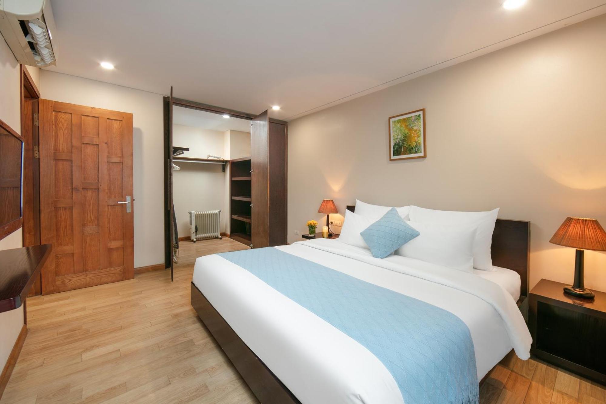 Hb Serviced Apartment - 121B Quan Hoa Hanoi Exterior photo
