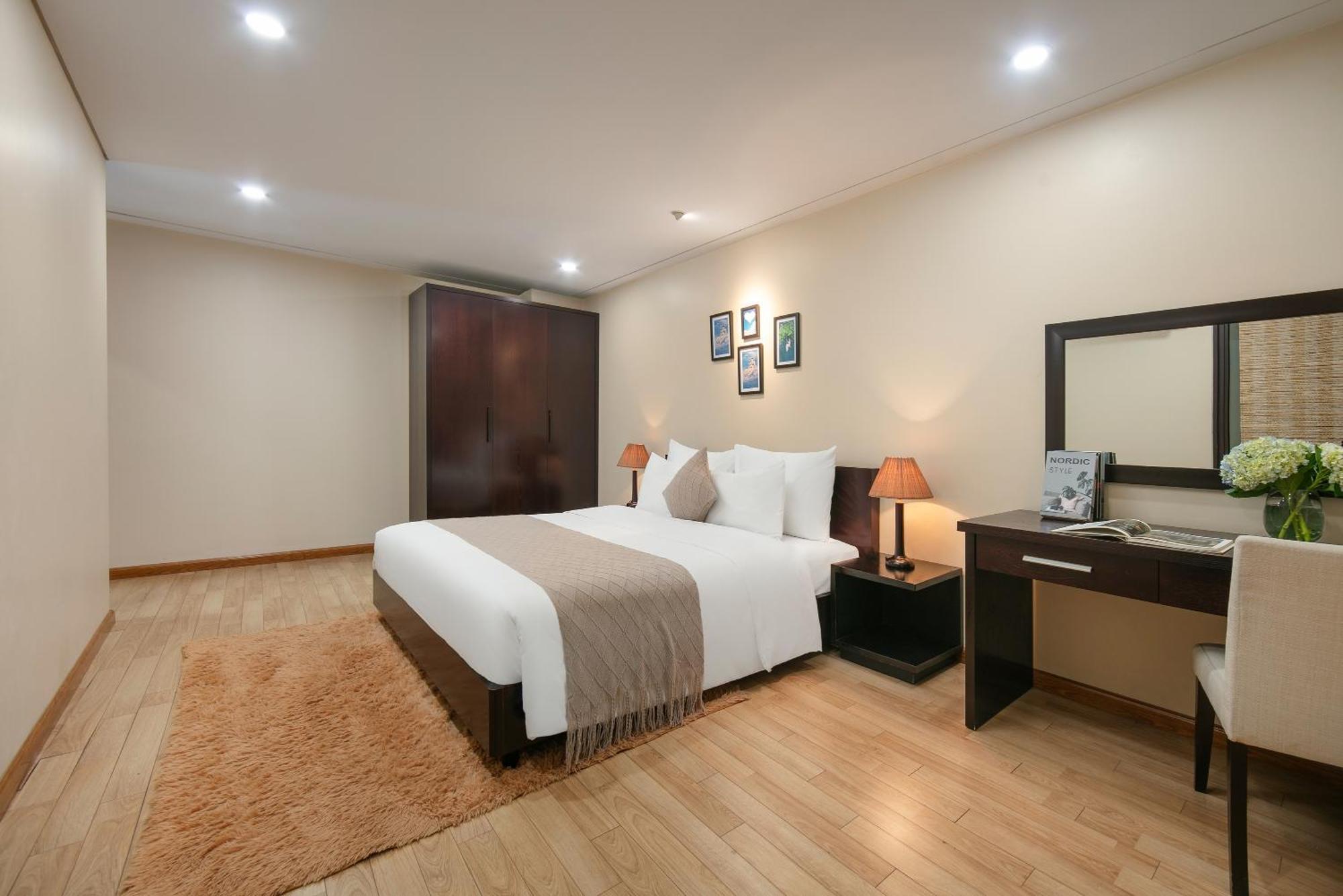Hb Serviced Apartment - 121B Quan Hoa Hanoi Exterior photo